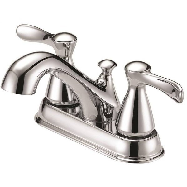 Boston Harbor Faucet Lav 4In 2Hndl Lever Chr F51B0010CP